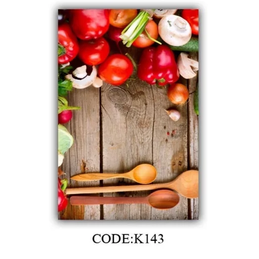 فرش آشپزخانه طرح میوه و سبزیجات هازان ترک کد K143 (پس کرایه) فرش آشپزخانه طرح میوه و سبزیجات هازان ترک کد K143 (پس کرایه) - Image 2
