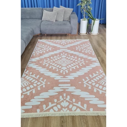 فرشینه هازان ترک طرح مراکشی M341 (پس کرایه) فرشینه هازان ترک طرح مراکشی M341 (پس کرایه) - Image 4