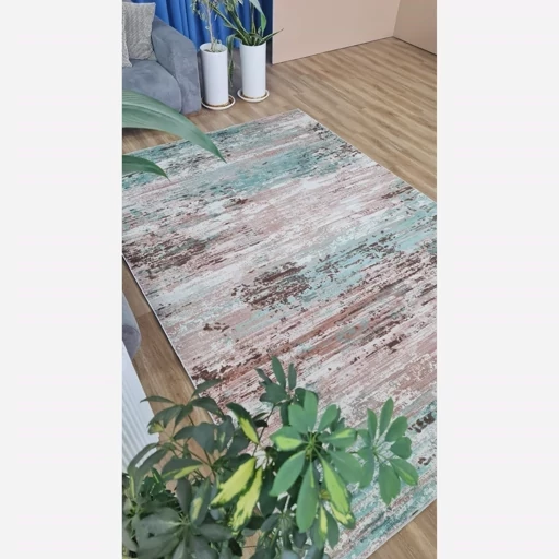 فرشینه مخمل فانتزی طرح پتینه (پس کرایه) فرشینه مخمل فانتزی طرح پتینه (پس کرایه) - Image 6