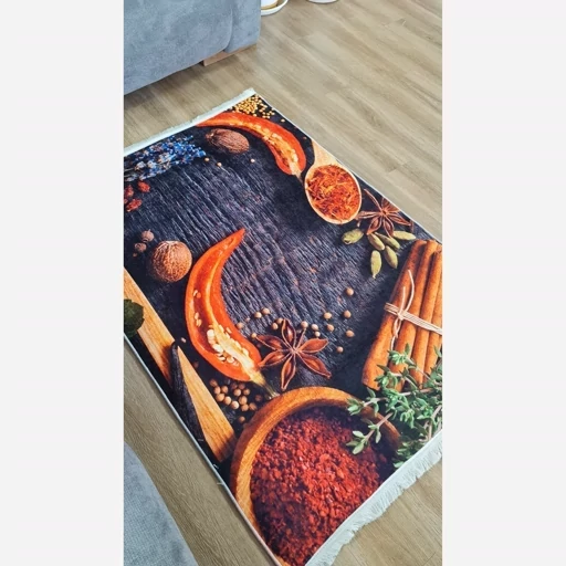 فرشینه آشپزخانه هازان ترک طرح ادویه کد K159 (پس کرایه) فرشینه آشپزخانه هازان ترک طرح ادویه کد K159 (پس کرایه) - Image 7