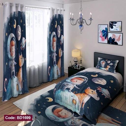 ست فانتزی روتختی چاپی پسرانه طرح فضانورد کد bd1699 (پس کرایه) ست فانتزی روتختی چاپی پسرانه طرح فضانورد کد bd1699 (پس کرایه)