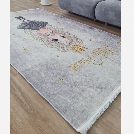 فرش کودک دخترانه مخمل تُرک ضد پرز و ضد حساسیت کد C127 (پس کرایه) فرش کودک دخترانه مخمل تُرک ضد پرز و ضد حساسیت کد C127 (پس کرایه) - Image 16