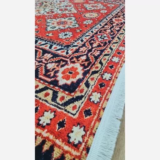 فرش ماشینی چاپی | فرشینه هازان ترک طرح لاکی سنتی (پس کرایه) فرش ماشینی چاپی | فرشینه هازان ترک طرح لاکی سنتی (پس کرایه) - Image 6