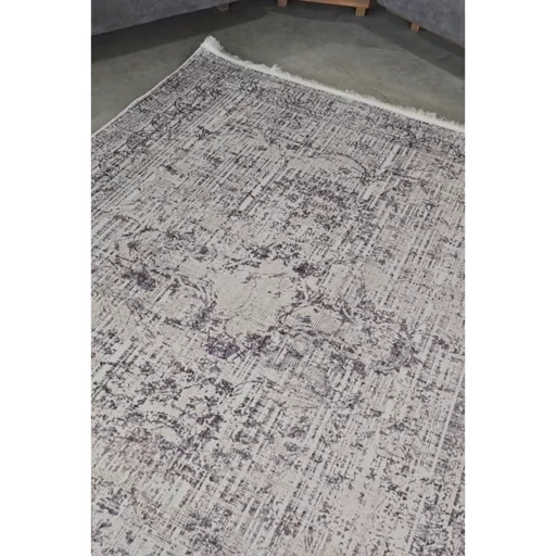 فرشینه هازان ترک وینتیج طوسی کد M229 (پس کرایه) فرشینه هازان ترک وینتیج طوسی کد M229 (پس کرایه) - Image 4