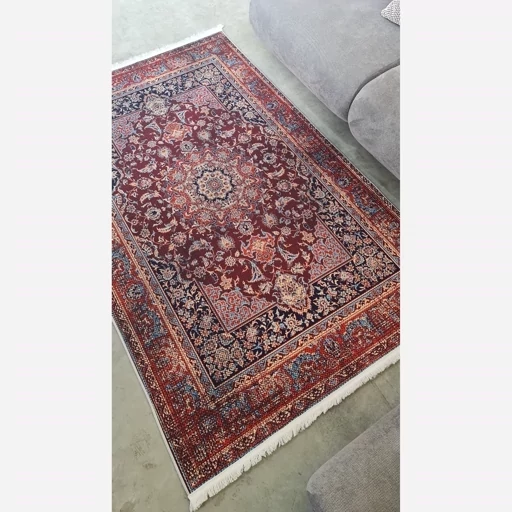 فرش ماشینی چاپی | فرشینه هازان ترک طرح سنتی لاکی (پس کرایه) فرش ماشینی چاپی | فرشینه هازان ترک طرح سنتی لاکی (پس کرایه) - Image 8