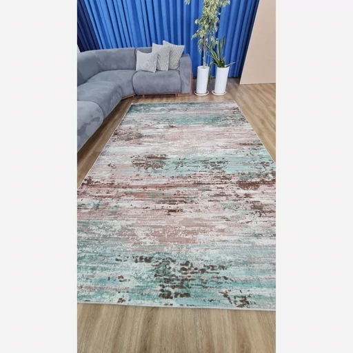 فرشینه مخمل فانتزی طرح پتینه (پس کرایه) فرشینه مخمل فانتزی طرح پتینه (پس کرایه) - Image 4