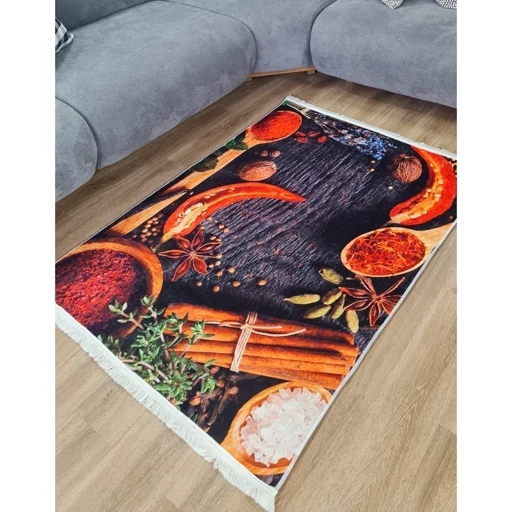 فرشینه آشپزخانه هازان ترک طرح ادویه کد K159 (پس کرایه) فرشینه آشپزخانه هازان ترک طرح ادویه کد K159 (پس کرایه)