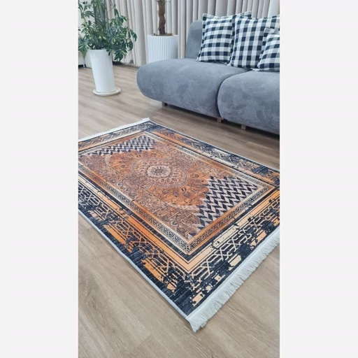 فرش ماشینی چاپی | فرشینه هازان ترک طرح فانتزی کدh482 (پس کرایه) فرش ماشینی چاپی | فرشینه هازان ترک طرح فانتزی کدh482 (پس کرایه) - Image 8