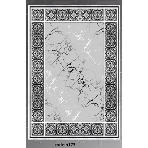 فرش مدرن هازان ترک نقره ای ضد پرز کدh173 (پس کرایه) فرش مدرن هازان ترک نقره ای ضد پرز کدh173 (پس کرایه) - Image 5