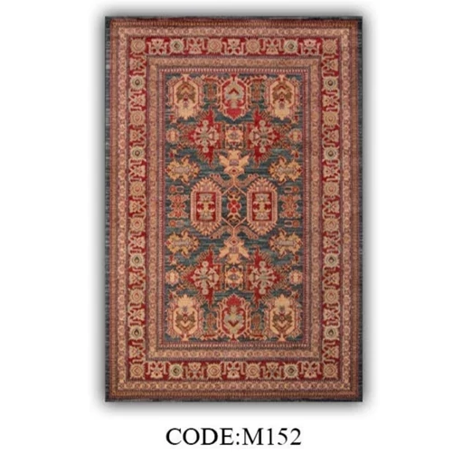 فرش ماشینی چاپی | فرشینه هازان ترک طرح سنتی کد M152(پس کرایه) فرش ماشینی چاپی | فرشینه هازان ترک طرح سنتی کد M152(پس کرایه) - Image 2