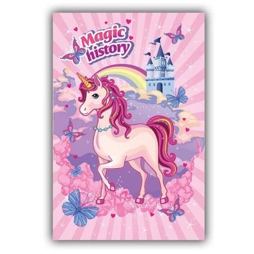 فرش کودک هازان ترک طرح اسب تک شاخ صورتی C147 (پس کرایه) فرش کودک هازان ترک طرح اسب تک شاخ صورتی C147 (پس کرایه) - Image 3