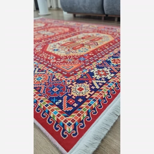 فرشینه هازان ترک سنتی لاکی (پس کرایه) فرشینه هازان ترک سنتی لاکی (پس کرایه) - Image 5