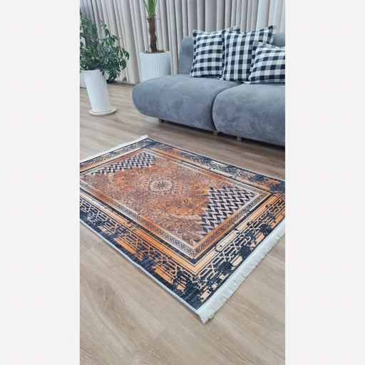 فرش ماشینی چاپی | فرشینه هازان ترک طرح فانتزی کدh482 (پس کرایه) فرش ماشینی چاپی | فرشینه هازان ترک طرح فانتزی کدh482 (پس کرایه) - Image 6