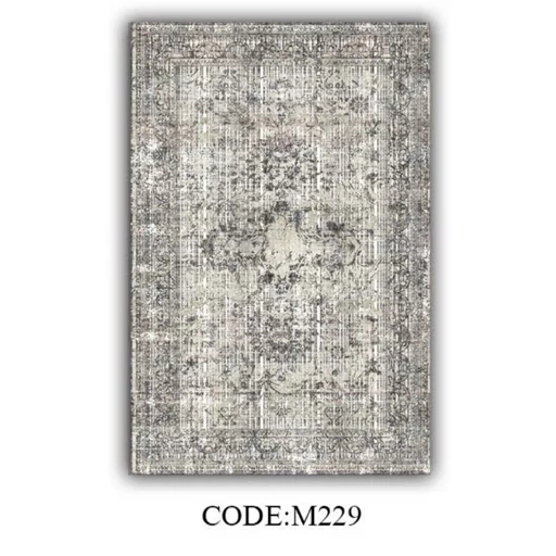 فرشینه هازان ترک وینتیج طوسی کد M229 (پس کرایه) فرشینه هازان ترک وینتیج طوسی کد M229 (پس کرایه) - Image 7