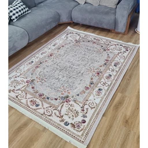 فرش ماشینی چاپی | فرشینه هازان ترک ضد پرز و حساسیت کد M104 (پس کرایه) فرش ماشینی چاپی | فرشینه هازان ترک ضد پرز و حساسیت کد M104 (پس کرایه) - Image 4