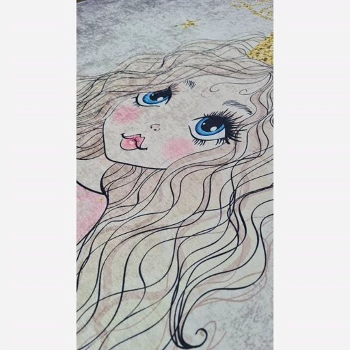 فرش کودک دخترانه مخمل تُرک ضد پرز و ضد حساسیت کد C127 (پس کرایه) فرش کودک دخترانه مخمل تُرک ضد پرز و ضد حساسیت کد C127 (پس کرایه) - Image 13