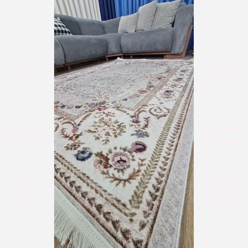فرش ماشینی چاپی | فرشینه هازان ترک ضد پرز و حساسیت کد M104 (پس کرایه) فرش ماشینی چاپی | فرشینه هازان ترک ضد پرز و حساسیت کد M104 (پس کرایه) - Image 5