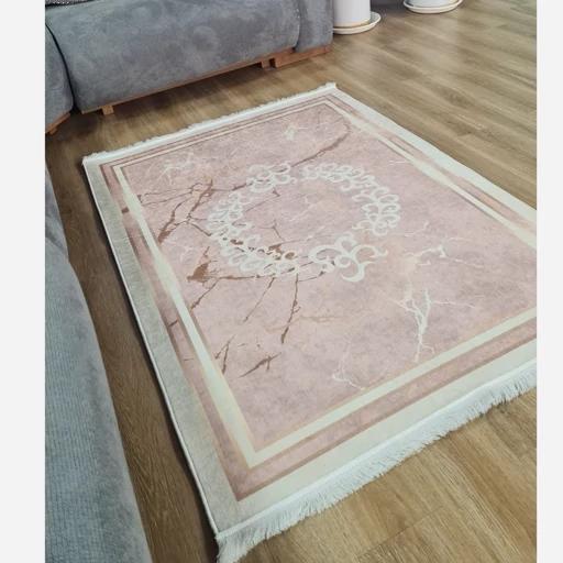 فرش ماشینی چاپی | فرشینه هازان ترک طرح ماربل 344 (پس کرایه) فرش ماشینی چاپی | فرشینه هازان ترک طرح ماربل 344 (پس کرایه) - Image 2