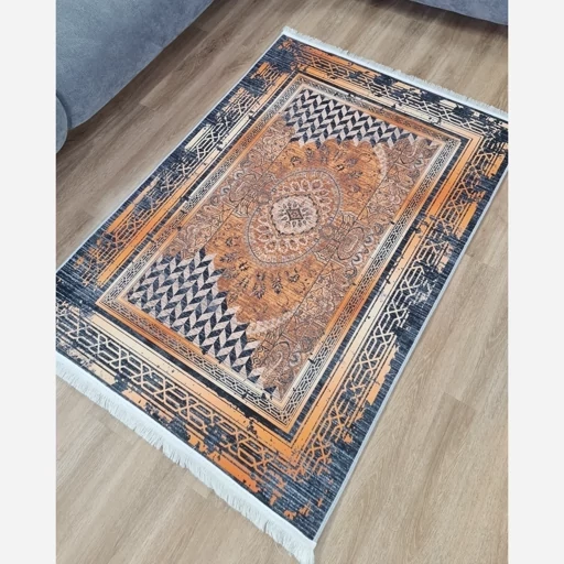 فرش ماشینی چاپی | فرشینه هازان ترک طرح فانتزی کدh482 (پس کرایه) فرش ماشینی چاپی | فرشینه هازان ترک طرح فانتزی کدh482 (پس کرایه) - Image 9