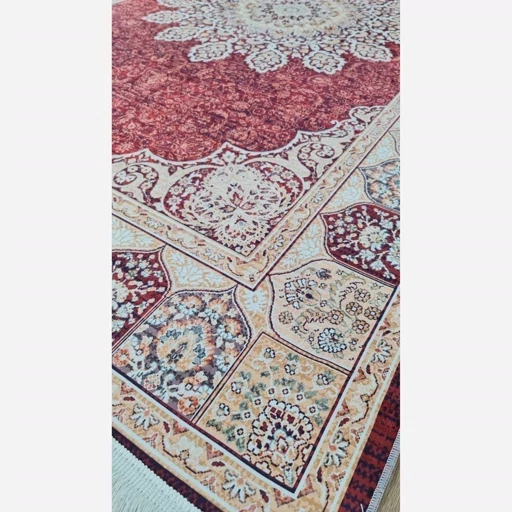 فرش ماشینی چاپی | فرشینه هازان ترک طرح سنتی A174 (پس کرایه) فرش ماشینی چاپی | فرشینه هازان ترک طرح سنتی A174 (پس کرایه) - Image 8
