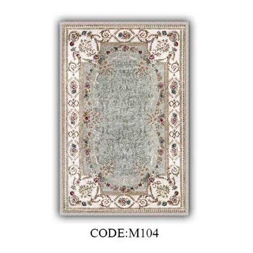 فرش ماشینی چاپی | فرشینه هازان ترک ضد پرز و حساسیت کد M104 (پس کرایه) فرش ماشینی چاپی | فرشینه هازان ترک ضد پرز و حساسیت کد M104 (پس کرایه) - Image 2