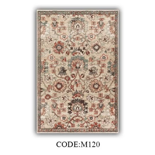 فرشینه هازان ترک طرح سنتی استوپ دار کد M120 (پس کرایه) فرشینه هازان ترک طرح سنتی استوپ دار کد M120 (پس کرایه) - Image 7