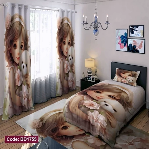 ست فانتزی رو لحاف چاپی دخترانه کد bd1755 (پس کرایه) ست فانتزی رو لحاف چاپی دخترانه کد bd1755 (پس کرایه)