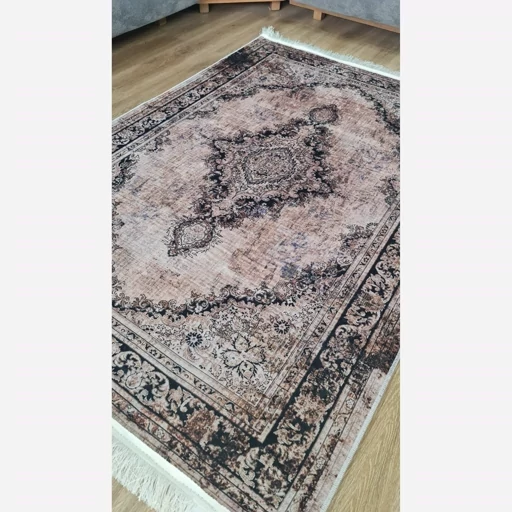 فرش ماشینی چاپی | فرشینه مخمل طرح نسکافه ای وینتیج 142 (پس کرایه) فرش ماشینی چاپی | فرشینه مخمل طرح نسکافه ای وینتیج 142 (پس کرایه) - Image 5