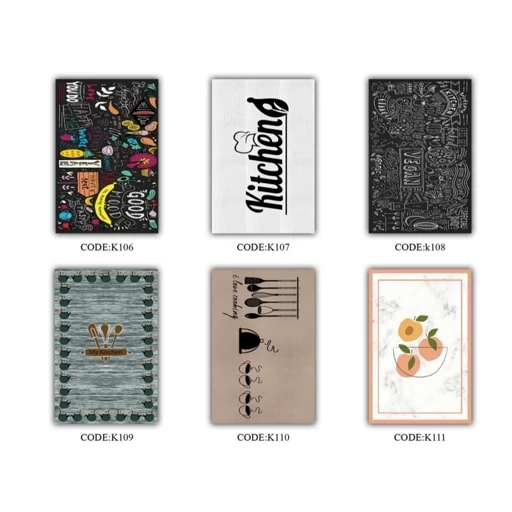 فرشینه آشپزخانه مدرن مخمل هازان ترک کد h070 (پس کرایه) فرشینه آشپزخانه مدرن مخمل هازان ترک کد h070 (پس کرایه) - Image 3