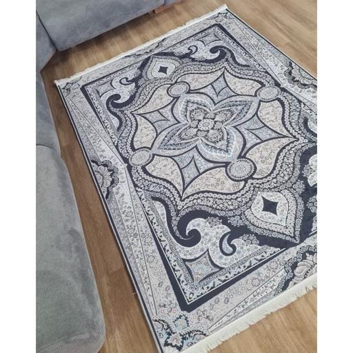 فرش ماشینی چاپی | فرشینه هازان ترک طرح سنتی طوسی کد 160 (پس کرایه) فرش ماشینی چاپی | فرشینه هازان ترک طرح سنتی طوسی کد 160 (پس کرایه) - Image 6