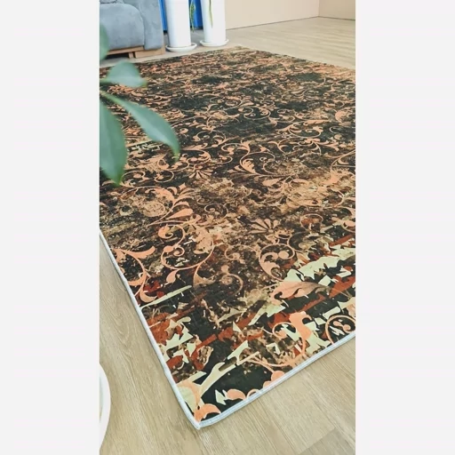 فرشینه مخمل مدرن افشان وینتیج (پس کرایه) فرشینه مخمل مدرن افشان وینتیج (پس کرایه) - Image 3