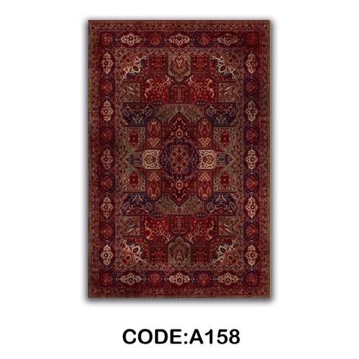 فرش ماشینی چاپی | فرشینه هازان ترک طرح سنتی لاکی کد A158 (پس کرایه) فرش ماشینی چاپی | فرشینه هازان ترک طرح سنتی لاکی کد A158 (پس کرایه) - Image 2