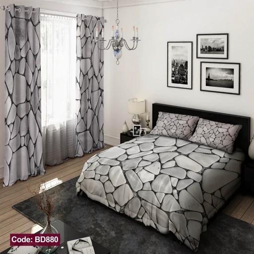 ست فانتزی روتختی سنگی 6 تیکه شامل لحاف ملافه کشدار 4 عدد روبالشی کد BD880 (پس کرایه) ست فانتزی روتختی سنگی 6 تیکه شامل لحاف ملافه کشدار 4 عدد روبالشی کد BD880 (پس کرایه)