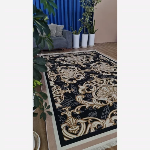 فرش ماشینی چاپی | فرشینه هازان ترک طرح کلاسیک لوکسینوM226 (پس کرایه) فرش ماشینی چاپی | فرشینه هازان ترک طرح کلاسیک لوکسینوM226 (پس کرایه) - Image 8