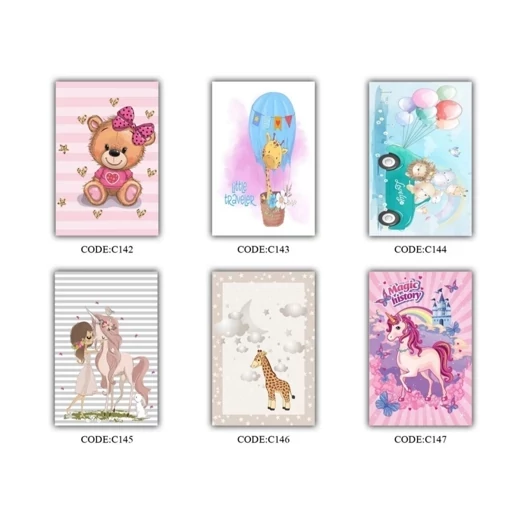 فرش کودک دخترانه مخمل تُرک ضد پرز و ضد حساسیت (پس کرایه) فرش کودک دخترانه مخمل تُرک ضد پرز و ضد حساسیت (پس کرایه) - Image 5