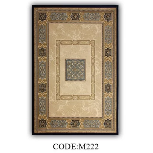 فرشینه مخمل تُرک درجه یک با زیره ضد سُر کد M222(پس کرایه) فرشینه مخمل تُرک درجه یک با زیره ضد سُر کد M222(پس کرایه) - Image 5