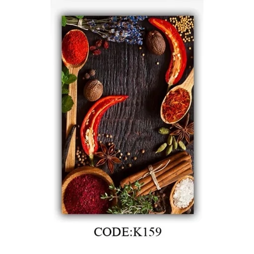 فرشینه آشپزخانه هازان ترک طرح ادویه کد K159 (پس کرایه) فرشینه آشپزخانه هازان ترک طرح ادویه کد K159 (پس کرایه) - Image 8