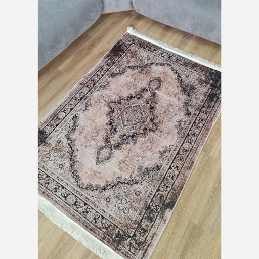 فرش ماشینی چاپی | فرشینه مخمل طرح نسکافه ای وینتیج 142 (پس کرایه) فرش ماشینی چاپی | فرشینه مخمل طرح نسکافه ای وینتیج 142 (پس کرایه) - Image 8