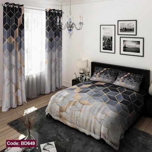 ست فانتزی روتختی 6 تیکه شامل لحاف ملافه کشدار 2 عدد روبالشی کد BD649 (پس کرایه) ست فانتزی روتختی 6 تیکه شامل لحاف ملافه کشدار 2 عدد روبالشی کد BD649 (پس کرایه)