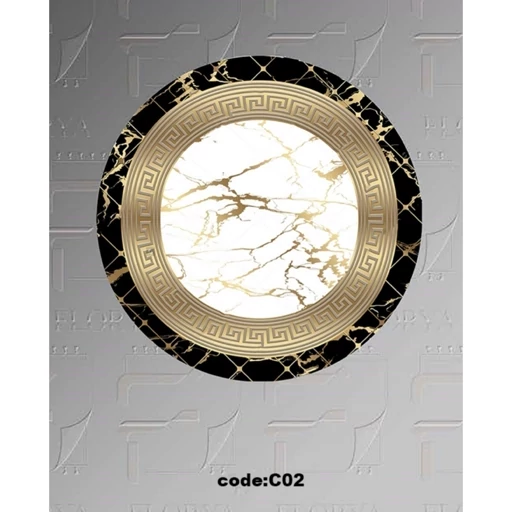 فرش مدرن مشکی طلایی هازان ترک ابعاد دلخواه (پس کرایه) فرش مدرن مشکی طلایی هازان ترک ابعاد دلخواه (پس کرایه) - Image 6