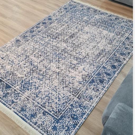 فرشینه مخمل ابی کم رنگ مدرن ترمز دار (ابعاد دلخواه) u632 (پس کرایه) فرشینه مخمل ابی کم رنگ مدرن ترمز دار (ابعاد دلخواه) u632 (پس کرایه) - تصویر 4