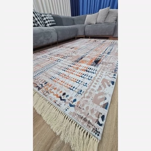 فرشینه مخمل تُرک طرح سایه روشن مینیمال ( پس کرایه ) فرشینه مخمل تُرک طرح سایه روشن مینیمال ( پس کرایه ) - Image 4