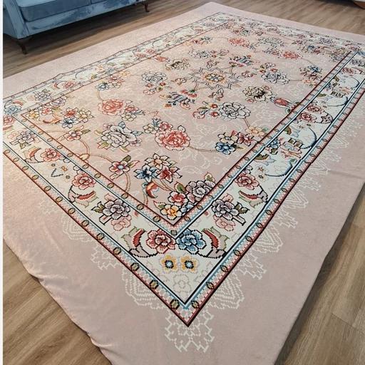 روفرشی مخمل شانل لطافت، ثبات رنگ و کشدوزی چهار طرفه +3000طرح (پس کرایه) روفرشی مخمل شانل لطافت، ثبات رنگ و کشدوزی چهار طرفه +3000طرح (پس کرایه) - Image 3