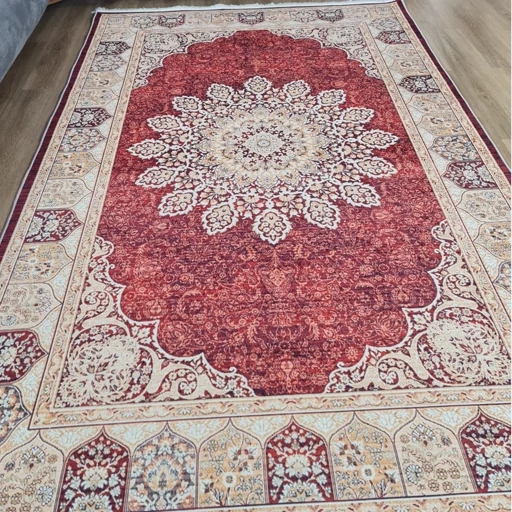 فرشینه مخمل تُرک طرح ابریشم کد A 174 (پس کرایه) فرشینه مخمل تُرک طرح ابریشم کد A 174 (پس کرایه) - Image 5