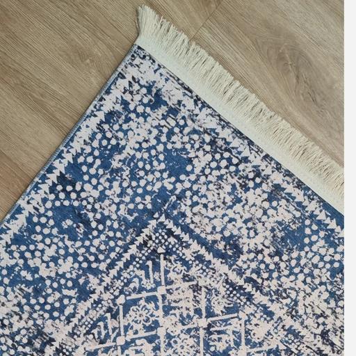 فرشینه مخمل ابی کم رنگ مدرن ترمز دار (ابعاد دلخواه) u632 (پس کرایه) فرشینه مخمل ابی کم رنگ مدرن ترمز دار (ابعاد دلخواه) u632 (پس کرایه) - تصویر 3