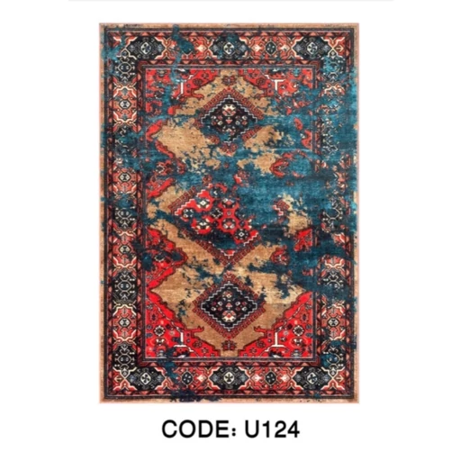 فرشینه مخمل ترک کدU124(پس کرایه) فرشینه مخمل ترک کدU124(پس کرایه) - Image 2