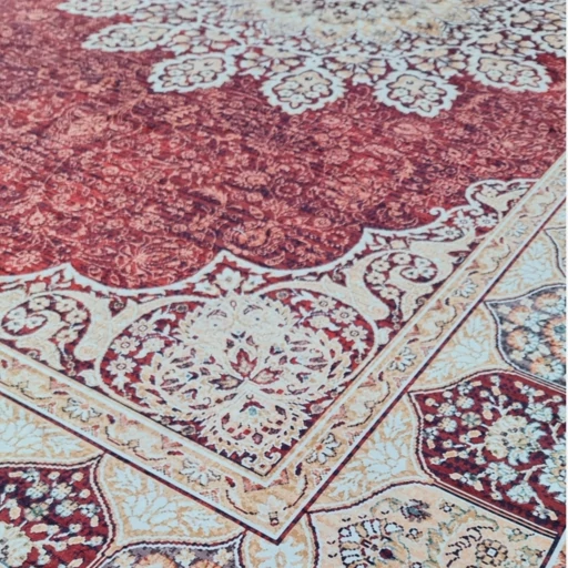 فرشینه مخمل تُرک طرح ابریشم کد A 174 (پس کرایه) فرشینه مخمل تُرک طرح ابریشم کد A 174 (پس کرایه) - Image 4