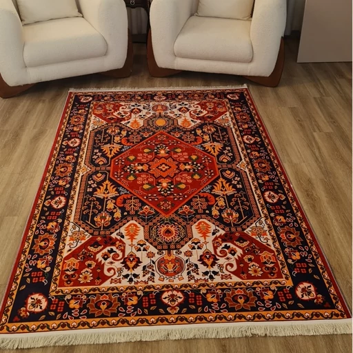 فرشینه سنتی، مخمل شانل کد O 126 (پس کرایه) فرشینه سنتی، مخمل شانل کد O 126 (پس کرایه) - Image 4