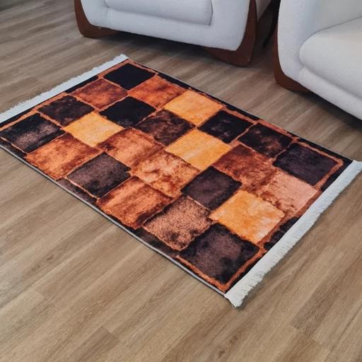 فرشینه مخمل مدرن ترمز دار (ابعاد دلخواه)تولید میشه u633 (پس کرایه) فرشینه مخمل مدرن ترمز دار (ابعاد دلخواه)تولید میشه u633 (پس کرایه) - Image 2