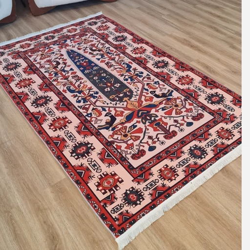 فرشینه مخمل طرح مدرن زیره کار استُپ دار u103 (پس کرایه) فرشینه مخمل طرح مدرن زیره کار استُپ دار u103 (پس کرایه) - Image 4